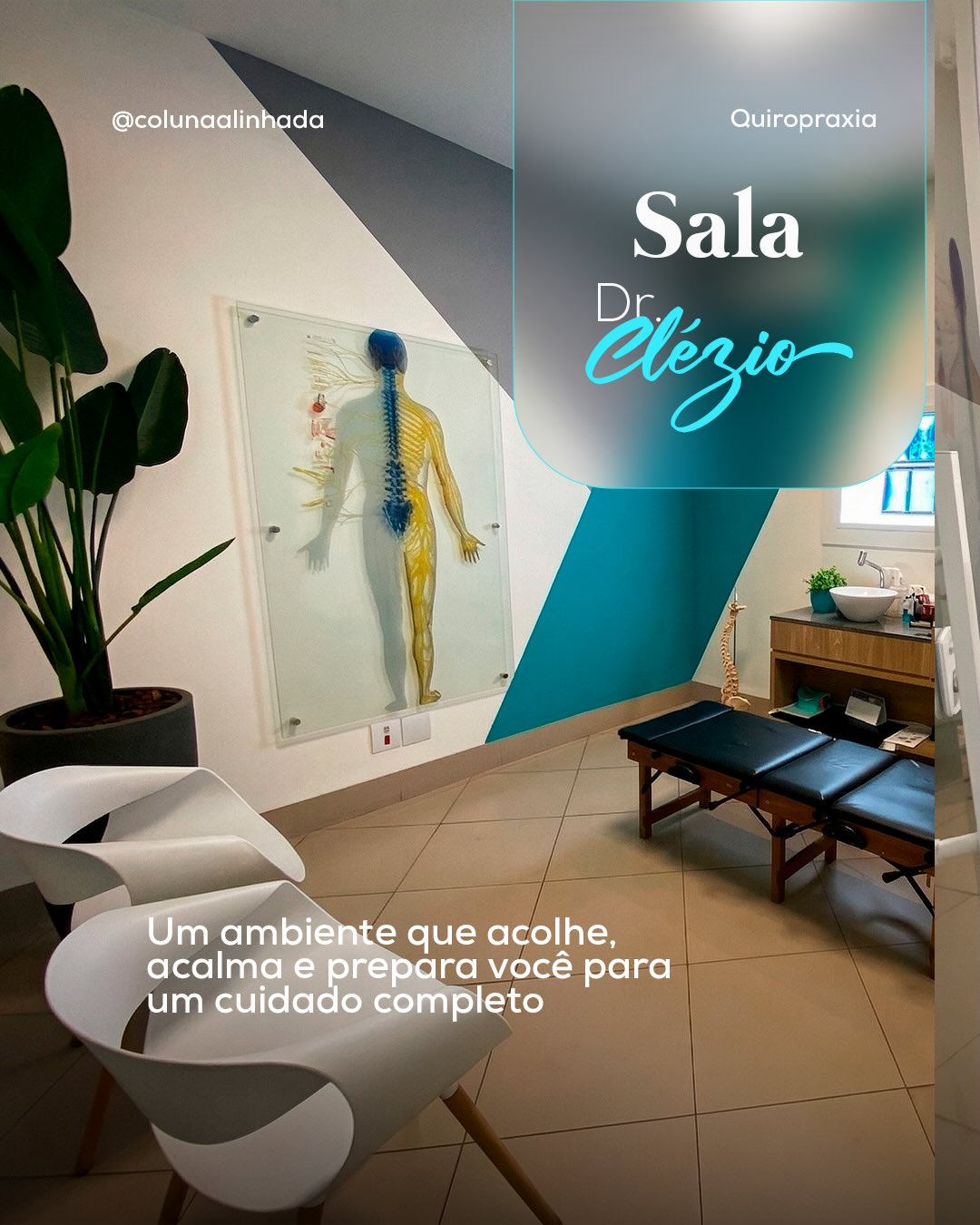 Interior da clínica