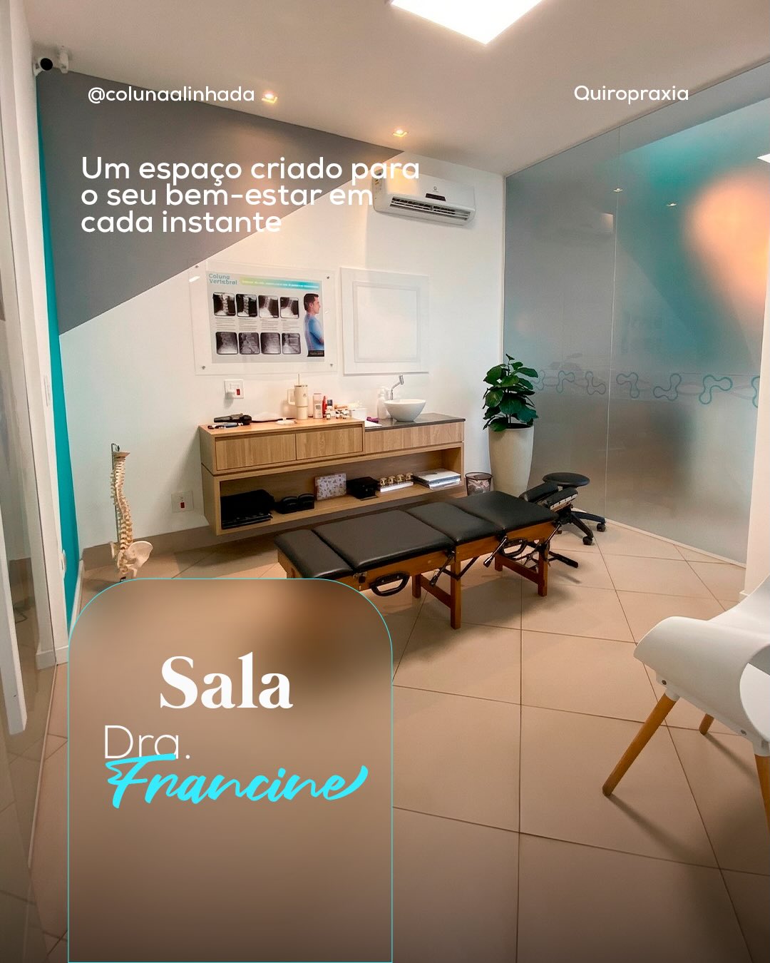 Interior da clínica