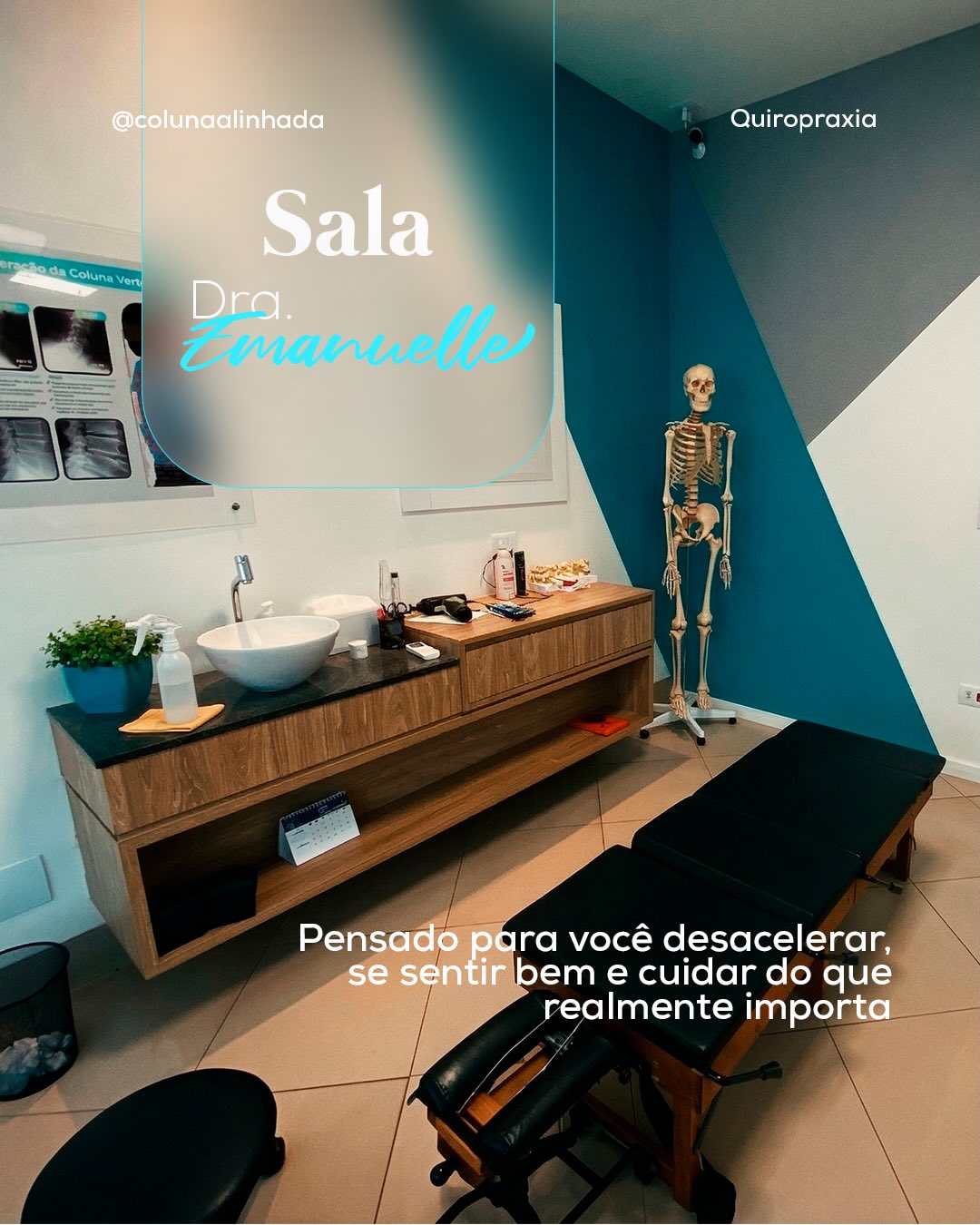 Interior da clínica
